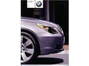 2004 BMW 5 Series 525I 530I 545I Sales Brochure Literature Options Specification