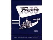 1951 1952 1953 1954 Ferguson To30 Tractor Owners Manual User Guide Operator Book