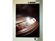1993 Mercury Sable Sales Brochure Literature Book Advertisement Options Specs