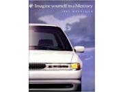 1997 Mercury Mystique Sales Brochure Literature Book Advertisement Options Specs