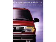 1997 Mercury Mountaineer Sales Brochure Literature Book Advertisement Options