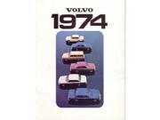 1974 Volvo Sales Brochure Literature Book Options Specifications Colors