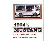 1964 1 2 Ford Mustang Facts Features Sales Brochure Literature Options Colors