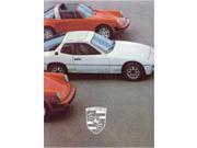 1978 Porsche Sales Brochure Literature Book Options Specifications Colors