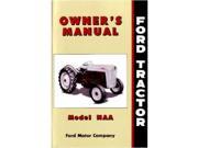 1953 1954 1955 Ford Tractor Naa Owners Manual User Guide Reference Operator Book