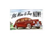 1941 Ford It S Wise To Buy Now! Post Card Sales Piece Advertisement Promotion