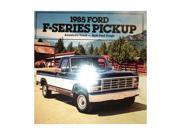 1985 Ford F100 F150 F250 F350 Truck Sales Brochure Literature Options Colors