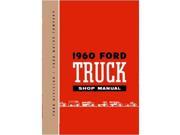 1960 Ford Pickup Truck F Series Shop Service Repair Manual Engine Electrical OEM