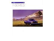 1993 Ford F100 F150 F250 F350 Truck Sales Brochure Literature Specification