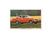 1975 Opel 1900 Ascona Post Card Sales Piece Advertisement Mailer Flyer Promotion