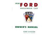 1950 Ford Passenger Car Owners Manual User Guide Reference Operator Book Fuses