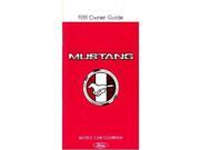 1981 Ford Mustang Owners Manual User Guide Reference Operator Book Fuses Fluids