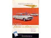 1960 Ford Falcon Sales Brochure Literature Book Piece Advertisement Options