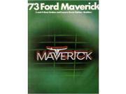 1973 Ford Maverick Sales Brochure Literature Book Piece Advertisement Options