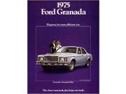 1975 Ford Granada Sales Brochure Literature Book Piece Advertisement Options