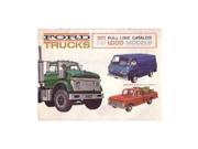 1963 Ford Truck Sales Brochure Literature Book Piece Advertisement Specs Options