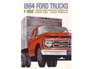 1964 Ford F350 Truck Sales Brochure Literature Book Piece Advertisement Options