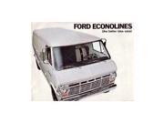 1968 Ford Econoline Sales Brochure Literature Book Piece Advertisement Options