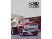 1969 Ford F T Series Sales Brochure Literature Book Piece Advertisement