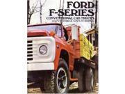 1971 Ford F Series Truck Sales Brochure Literature Book Piece Advertisement