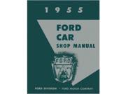 1955 Ford Fairlane T Bird Victoria Shop Service Repair Manual Engine Electrical