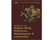 1974 Ford Truck Shop Service Repair Manual Book Engine Electrical Drivetrain OEM