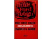 1980 Ford Heavy Duty Truck 800 900 8000 9000 Owners Manual Guide Operator Book