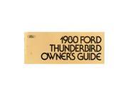 1980 Ford Thunderbird Owners Manual User Guide Reference Operator Book Fuses