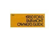 1980 Ford Fairmont Owners Manual User Guide Reference Operator Book Fuses Fluids