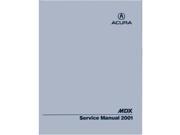 2001 Acura Mdx Shop Service Repair Manual Book Engine Drivetrain Electrical OEM