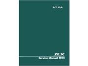 1999 Acura Slx Shop Service Repair Manual Book Engine Drivetrain Electrical OEM