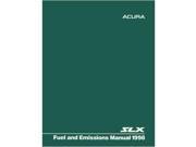 1998 Acura SLX Fuel Emissions Shop Service Repair Manual Book Engine Wiring