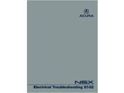 1997 1999 2001 2002 Acura Nsx Electrical Troubleshooting Diagnostic Shop Manual