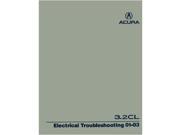 2001 2002 2003 Acura 3.2Cl Electrical Troubleshooting Diagnostic Repair Manual