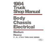 1984 Ford Medium Heavy Duty Truck Shop Service Repair Manual Book Engine Wiring