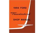 1966 Ford Thunderbird Shop Service Repair Manual Book Engine Drivetrain Wiring