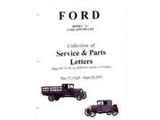 1929 1930 1931 Ford Model A Aa Service Bulletin Manual Repair Shop OEM Book