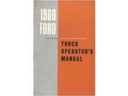 1960 Ford Truck Owners Manual User Guide Reference Operator Book Fuses Fluids