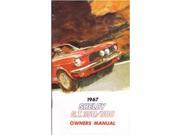 1967 Ford Gt350 Gt500 Owners Manual User Guide Reference Operator Book Fuses