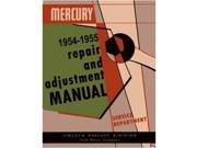 1954 1955 Mercury Custom Monterey Shop Service Repair Manual Book Engine OEM