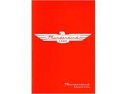 1955 Ford Thunderbird Owners Manual User Guide Reference Operator Book Fuses