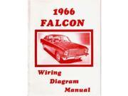 1966 Ford Falcon Electrical Wiring Diagrams Schematics Mechanic OEM Book
