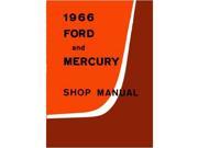 1966 Ford Galaxie Monterey Service Repair Manual Engine Drivetrain Electrical