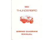 1960 Ford Thunderbird Electrical Wiring Diagrams Schematics Manual Book Factory