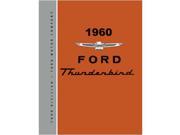1960 Ford Thunderbird Shop Service Repair Book Manual Engine Drivetrain Wiring
