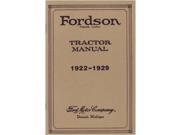 1922 1929 Fordson Tractor Shop Service Repair Book Manual Engine Drivetrain OEM