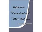 1967 Ford Thunderbird T Bird Shop Service Repair Book Manual Engine Electrical