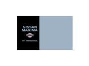 1994 Nissan Maxima Owners Manual User Guide Reference Operator Book Fuses Fluids