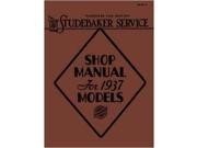 1937 Studebaker Shop Service Repair Manual Book Engine Drivetrian Electrical OEM
