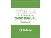 1965 1966 Studebaker Shop Service Repair Manual Book Engine Drivetrain Wiring